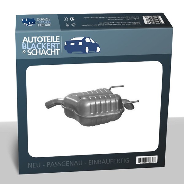 Auspuff Endtopf für Fiat Croma / Opel Vectra C + CC-image