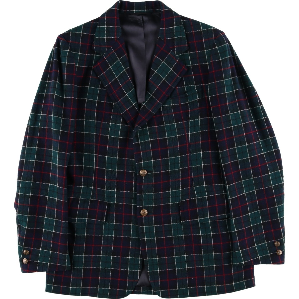 Pendleton Wool Checkered Blazer Men M Vintage 60s… - image 1