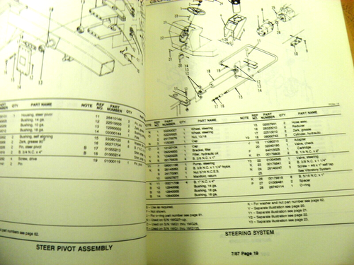Caterpillar Cat CS433B CP433B PARTS MANUAL 1MG- 1/88 - Picture 4 of 7