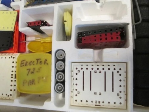 Vintage Gabriel Erector Set Number 725 with Instructions and Remote Control - Picture 5 of 8