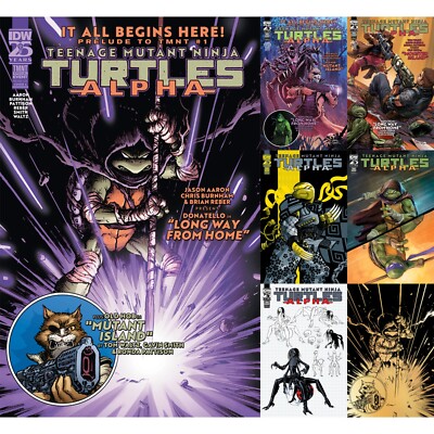 Teenage Mutant Ninja Turtles (2024) Alpha 1 | IDW Publishing | COVER SELECT
