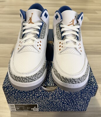 Nike Air Jordan 3 III Retro Wizards White True Blue - CT8532-148