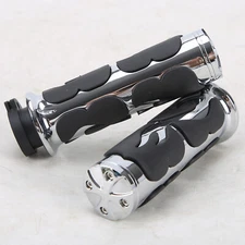 1" Motorcycle Hand Grips For Harley Touring Road King Glide Softail FX Sportster