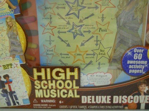 HIGH SCHOOL MUSICAL DELUXE DISCOVERY LAPDESK SOFT PILLOW, ART, DISNEY, TOYS - Picture 7 of 24