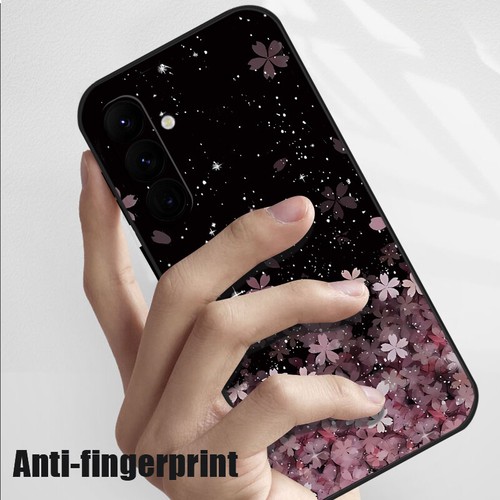 For Samsung A34 A54 A25 A53 S24 S23 S22 Ultra Shockproof Slim TPU Flower Cover - Picture 9 of 17