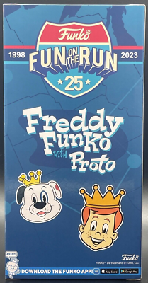 Wacky Wobbler Bobble Head- Freddy Funko w/ Proto - Funko 25th Fun