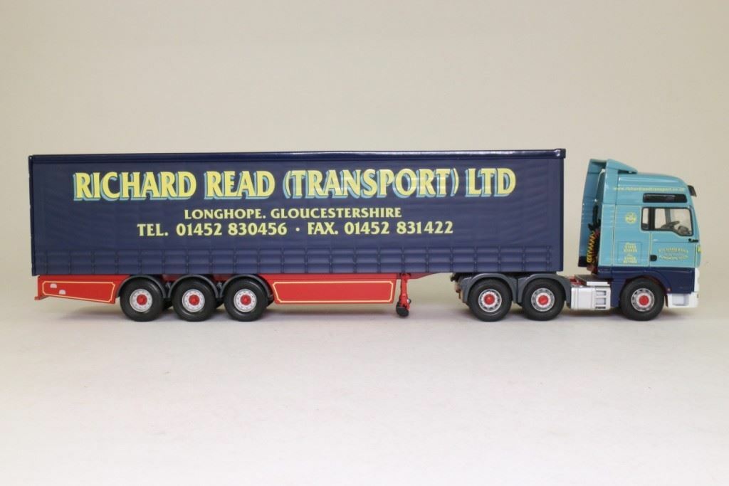 Corgi 1/50 Scale CC13408 ERF ECT Olympic Curtainside Richard