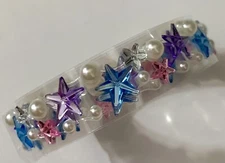 Star Jewel Sticker Roll Tape Rhinestone Diamond Gems Junk Case Deco LAST ONE