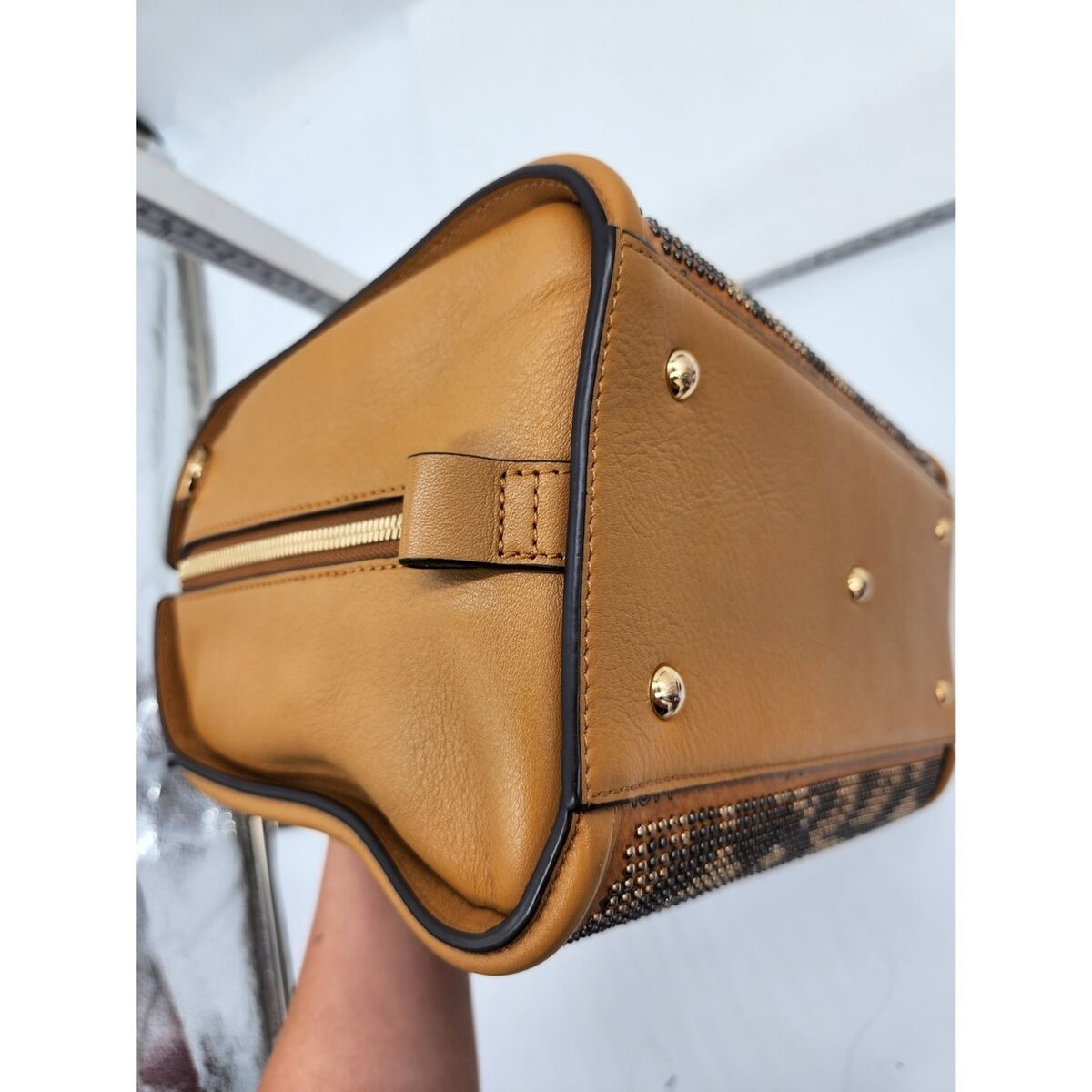 MCM LIMITED EDITION Studded Two-Way Bag 519MCMXBEE | eBay MCM LIMITED EDITION Studded Two-Way Bag 519MCMXBEE | eBay