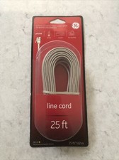 Line Cord for Phone, Modem, Etc. 25 Feet GE NEW IN BOX 12193