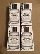 4 bottles of exfoliating super peel 1.7 fl oz peter thomas roth 
