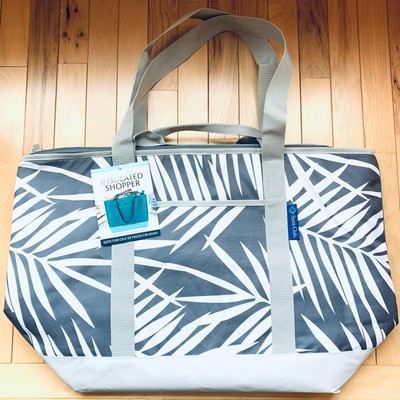 dual carry insulated shopper