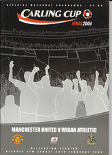 MANCHESTER UNITED V WIGAN ATHLETIC 26/02/2006 CARLING CUP FINAL @ CARDIFF (u2)