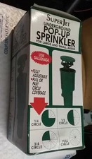 1 Super Jet Pop-up Impact Sprinkler 55100 Underground Sprinkler New Orbit