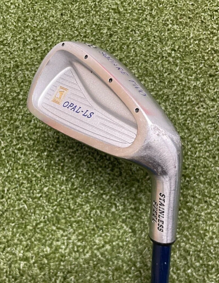 Square Two Opal- LS 8 Iron / RH / Stiff Graphite ~35.25" / Good Grip / jj9117 - Image 2 of 4