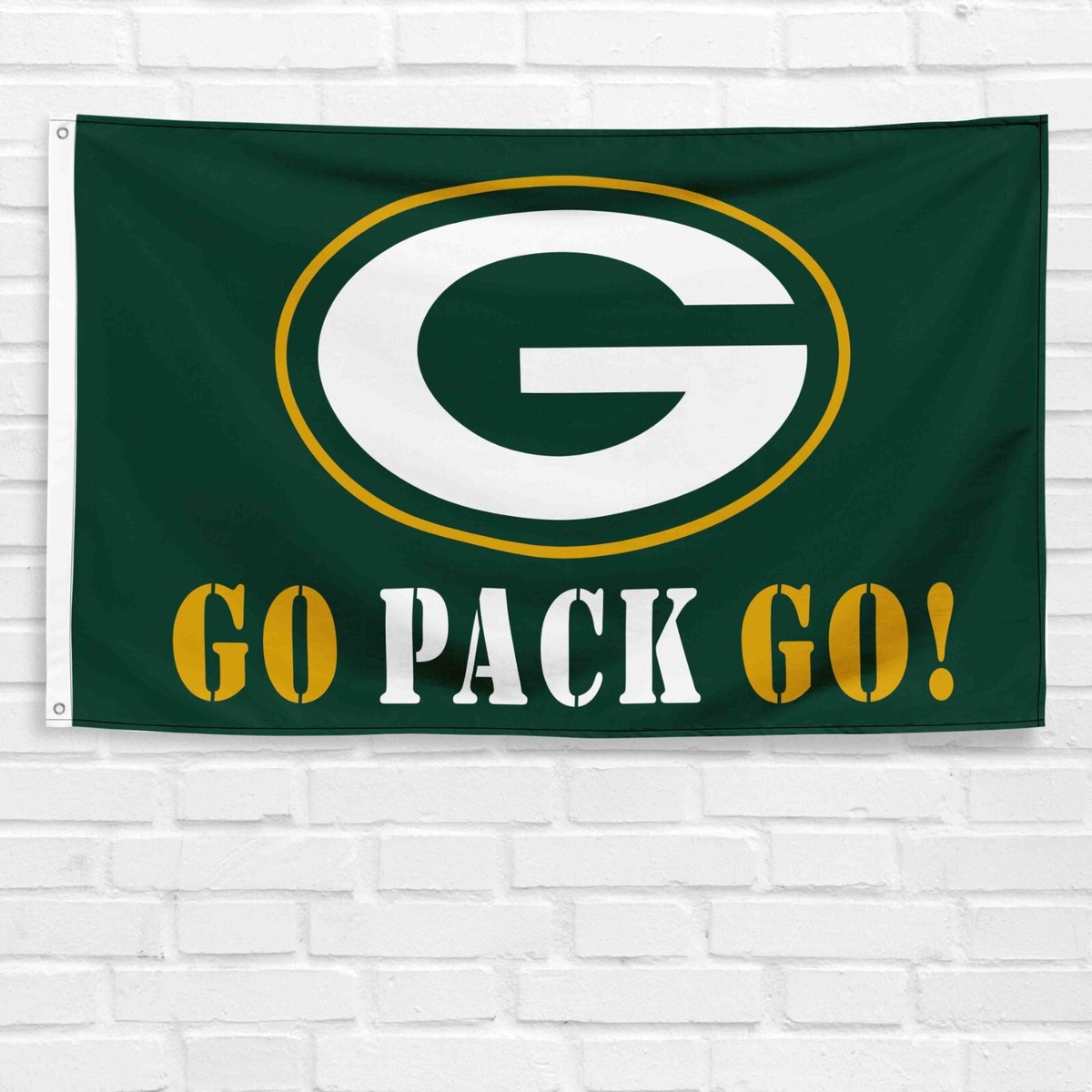 Green Bay Packer Yard Flag Green Bay Packers Garden Official