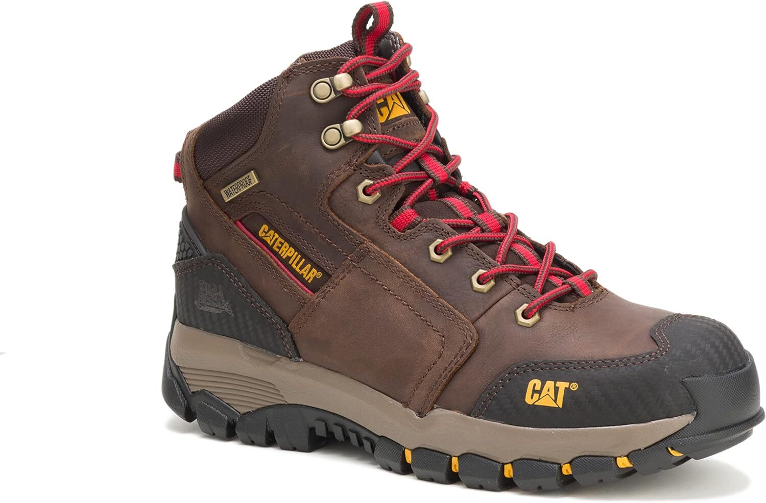 Caterpillar Mens NAVIGATOR MID WP Waterproof Soft Toe Work Casual Boots