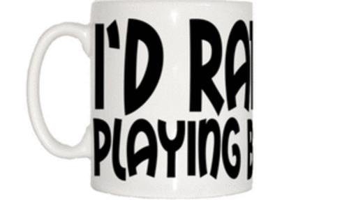 I'd Rather Be Playing Badminton Mug