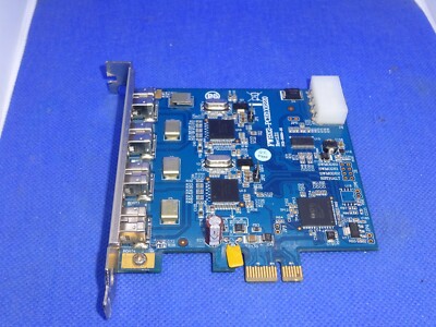 DELOCK FWBX2-PCIE1XE220 DUAL CHANNEL 4 PORT FIREWIRE 800 HOST ADAPTER #GK6897