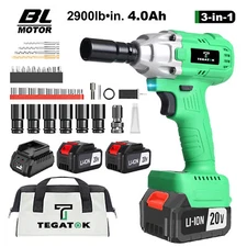 High Power Driver With Li-ion Battery 20V High Torque Cordless Impact Wrench