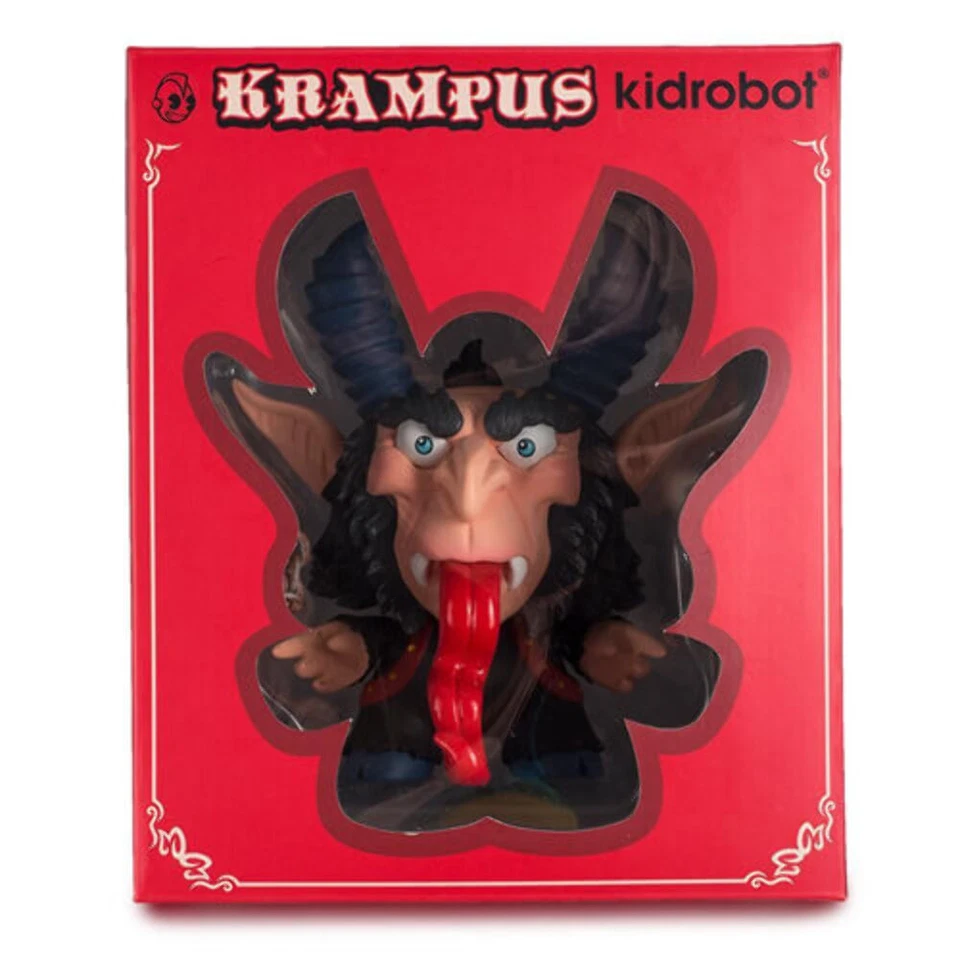 Dunny Kidrobot Krampus 5” Highly Collectible Vinyl Figure by Scott Tolleson - Image 3 of 3