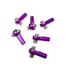 10pcs M3 Ball Head Aluminium Steering Link End Holder Tie Rod 26mm
