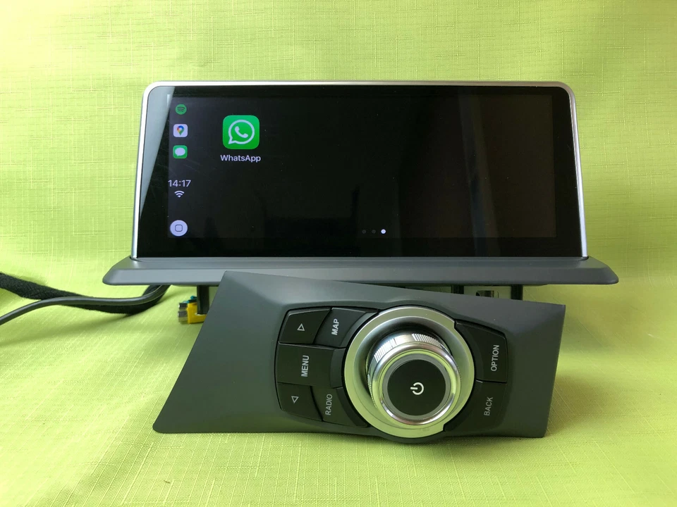 BMW Serie 1 E87 E88 E81 E82 CIC Carplay Android Auto Multimedia Unidad de Navegación Foto 3 de 4