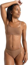 Capezio Womens Camisole Bra w/BraTek Mocha Large