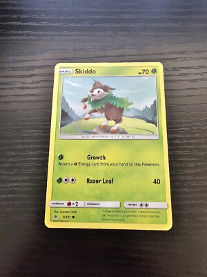 Skiddo - Sun & Moon: Forbidden Light (9/131) - Lightly Played - Pokemon Card