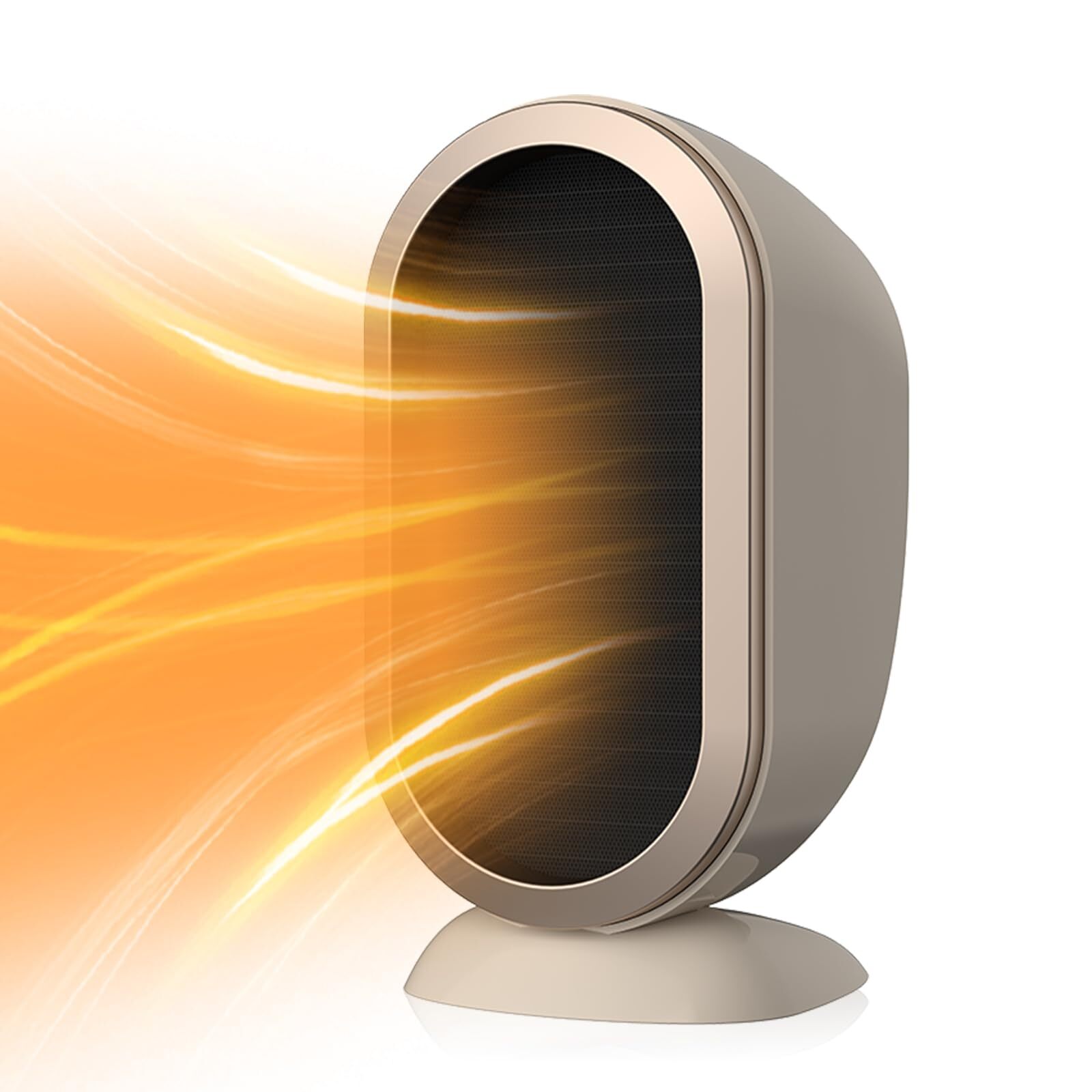 Space Heater, Heaters for Indoor Use, Two-Speed Adjustable Fan Heater, Portab...