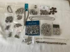 LOT OF CRAFT ITEMS TO MAKE JEWLERY