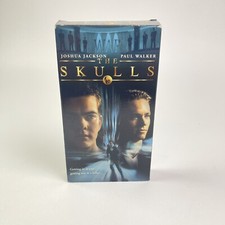 The Skulls VHS 2001 Horror Thriller Paul Walker Joshua Jackson Hill Harper