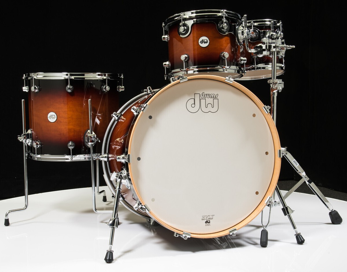 DW Design Series 4pc Drum Set - Tobacco Burst 10/12/16/22 | eBay DW Design Series 4pc Drum Set - Tobacco Burst 10/12/16/22 | eBay