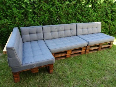 Palettenkissen Schaumkissen Kissen Palettensofa Euro Paletten Polster 120 x 80