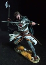   Action Figure Knight of the Templar Order scale 1/24 75 mm Figures Tin.Painted  
