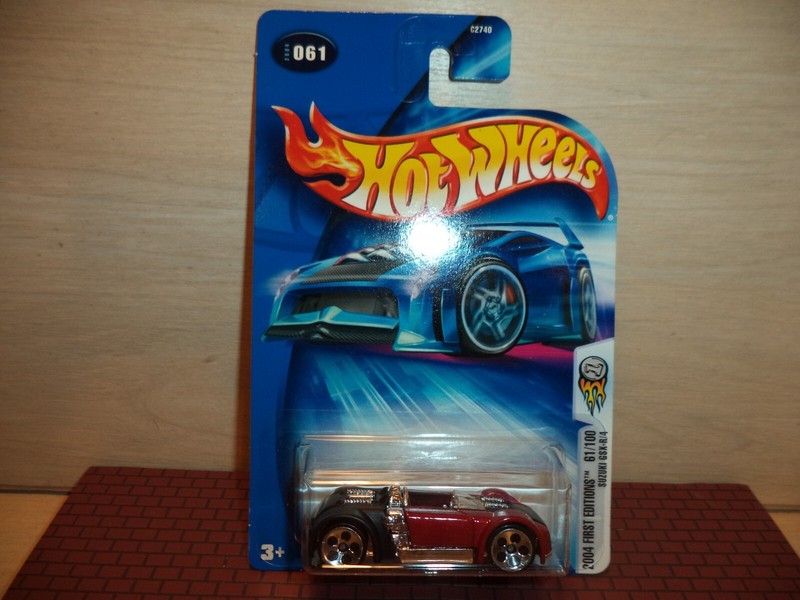 HOT WHEELS SUZUKI GSX-R/4 2004 FIRST EDITIONS #61 OF 100 5DOT WHEEL