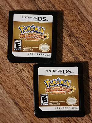 Authentic Nintendo DS Pokemon HeartGold 493 Shiny Pokemon No BOX