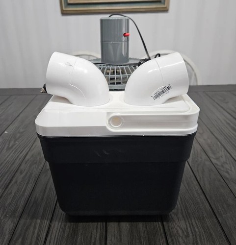 Onos 10qt Swamp Cooler Portable Air Conditioner Camping 12v Fan W/ USB ADAPTER! - Picture 4 of 5