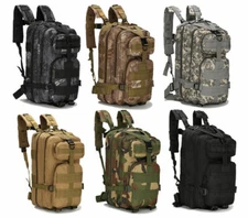 Outdoor Sport Military Rucksacks Tactical Molle Backpack Camping Hiking US FAST