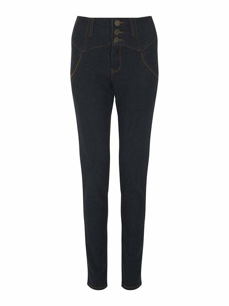 Retro Jeans High Waisted Slim Fit Rebel Kate Jeans 50s Style