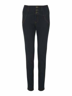 Retro Jeans High Waisted Slim Fit Rebel Kate Jeans 50s Style