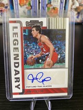 2022-23 Contenders Legendary Contenders #13 Jim Paxson Auto /199 