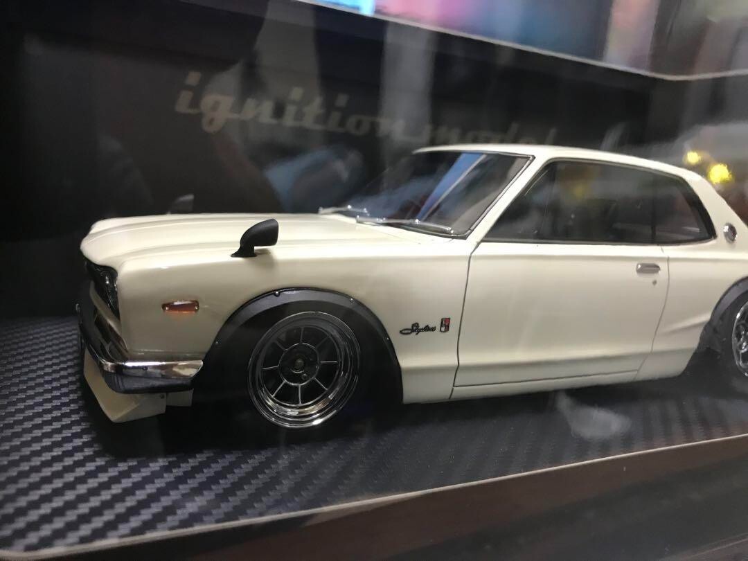 IG0041 1/18 スカイライン 2000 GT-R KPGC10 ホワイト IG0041 1/18 Skyline 2000 GT-R KPGC10 White | eBay