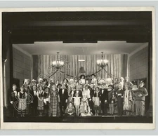 Stage Play THEATER Actors Actresses Hinchliffe, La Grance IL. 1930s Press Photo