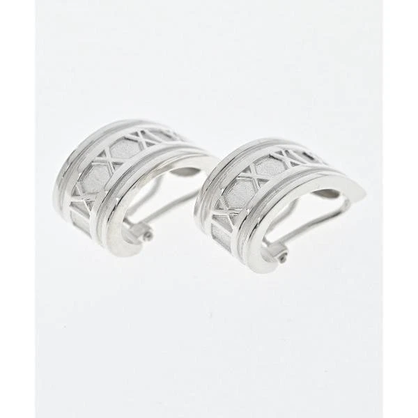 TIFFANY & CO. Ohrringe Silber Sv925 Accessoire Authentisch Damen Atlas Creolen