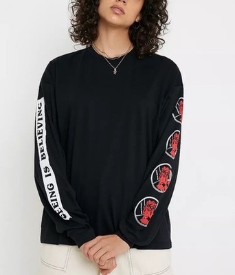 Carhartt WIP Work In Progress Ecstasy Agony Seeing Believing Black Long-Sleeve S