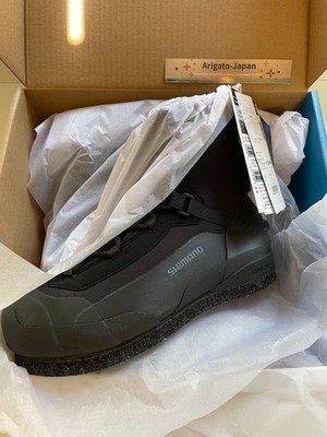 SHIMANO Fishing Shoes Rock Shore Wet Boots Water Drain  27cm FS-080U Black