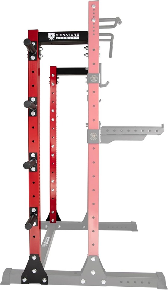 Power Squat Rack Fitvids SF-SS1 1 – 000 Pound Capacity 3” x 3” Power Rack Squat Stand ...