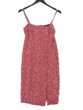 Motel A-Line Midi Dress S in Red