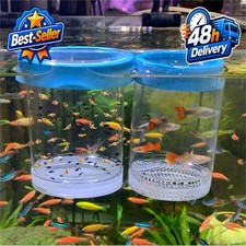 Fish Breeder Box for Aquarium Isolation Incubator for Baby Fish